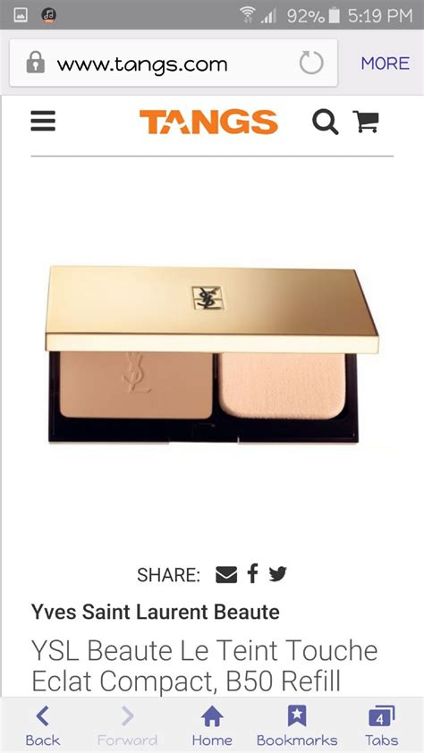 ysl le teint touche eclat compact refill|touche eclat colour chart.